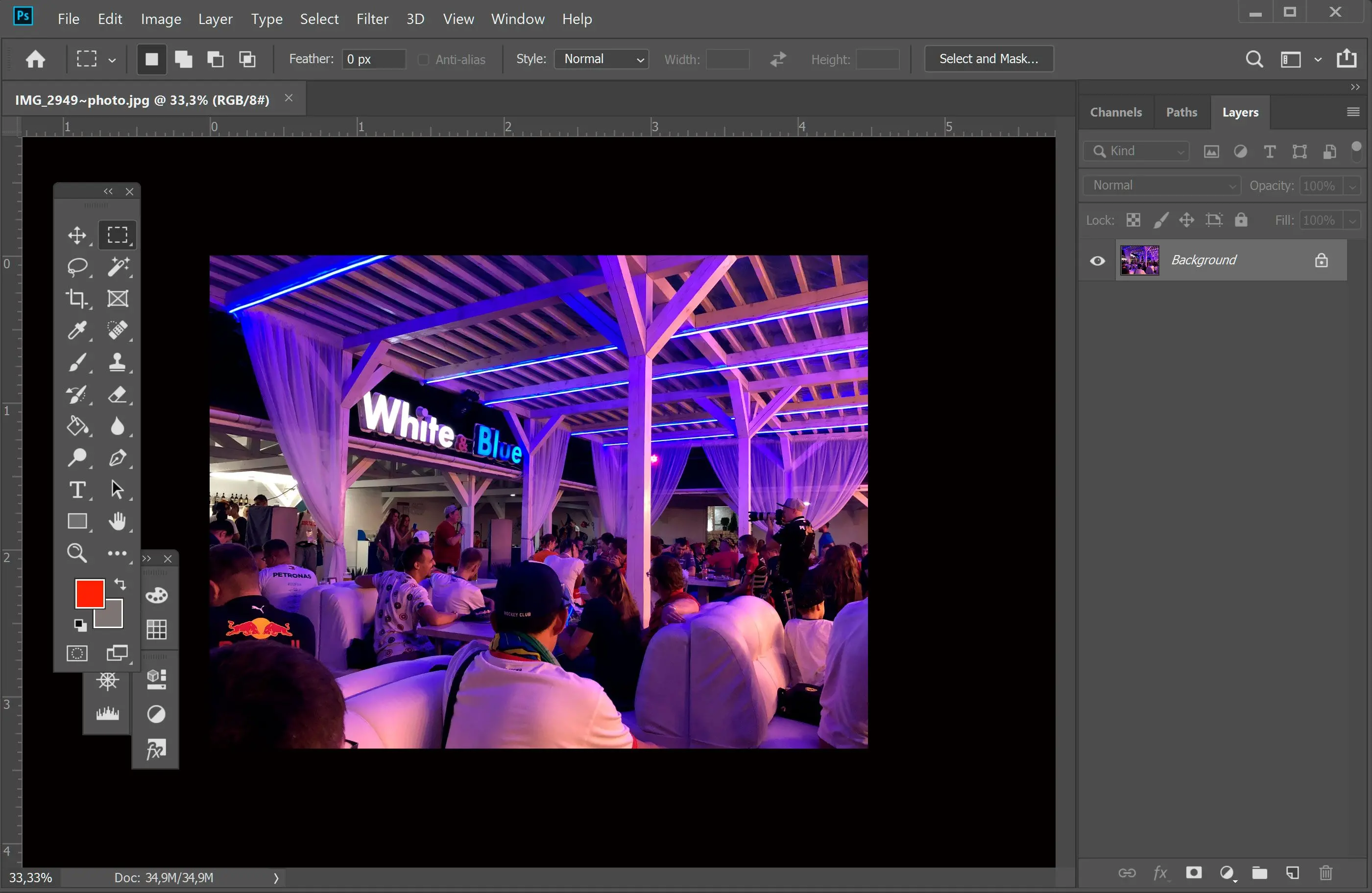 Nyisd meg a Photoshopot..
