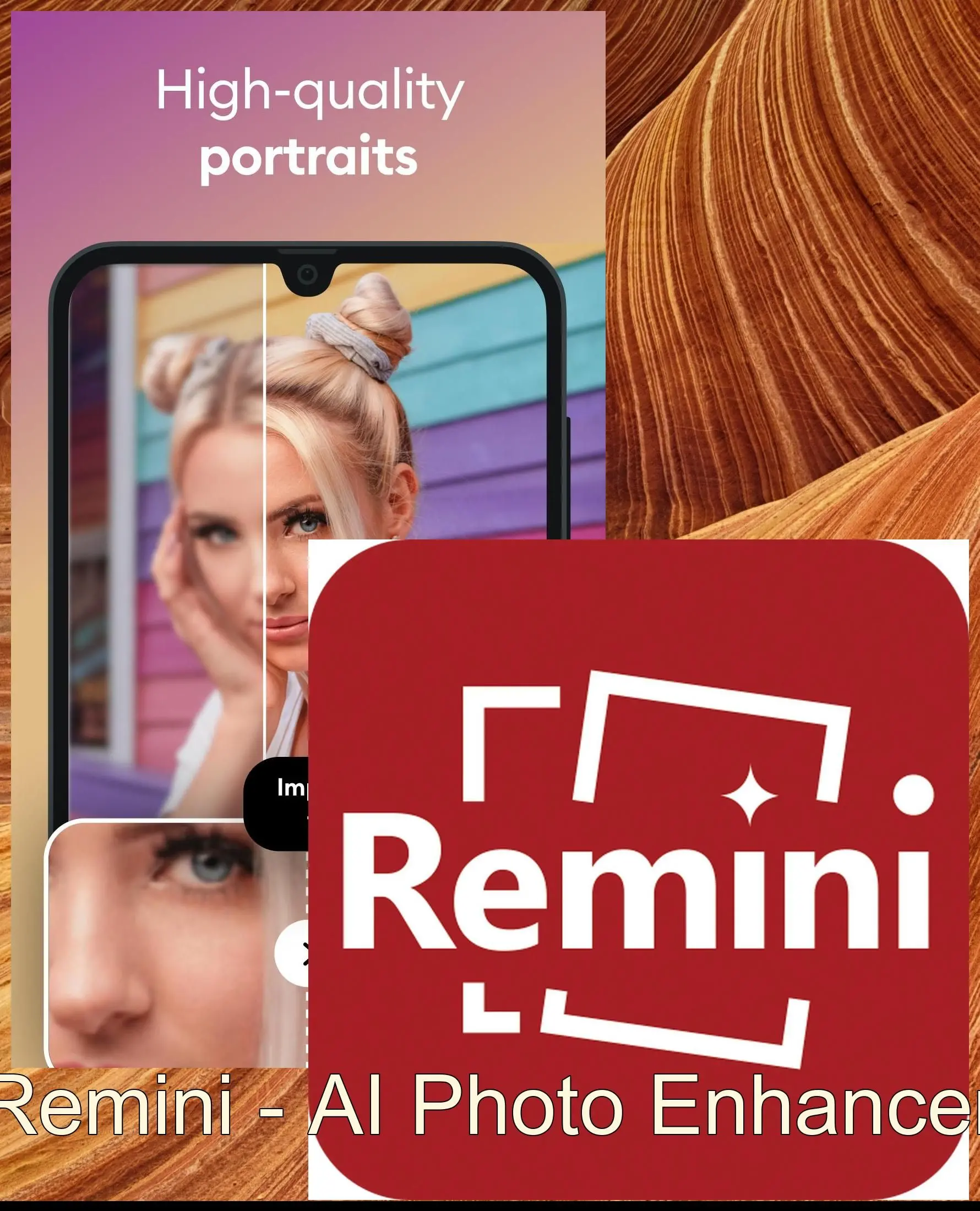 Remini - AI Fotójavító..