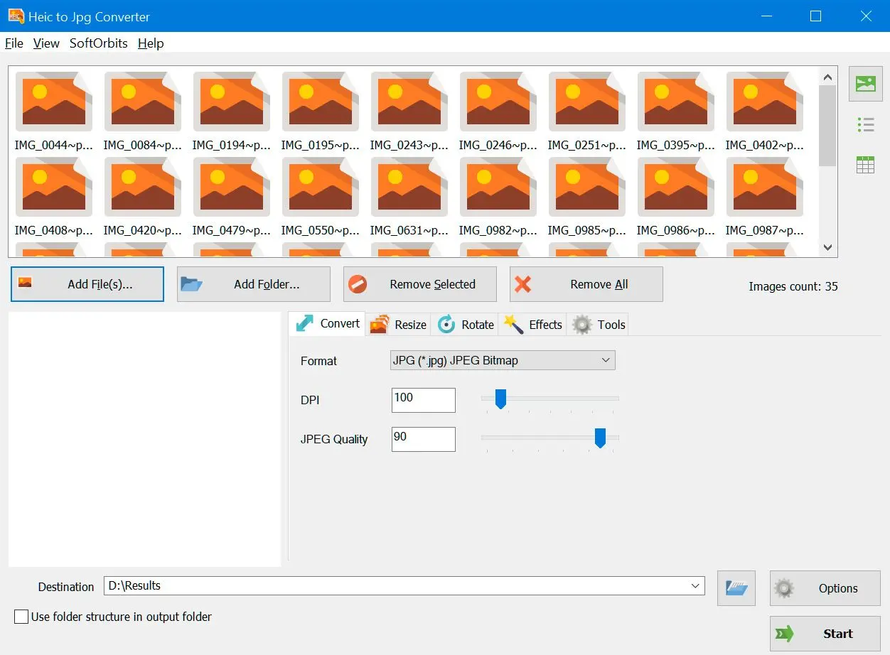 HEIC to JPG Converter Képernyőkép.