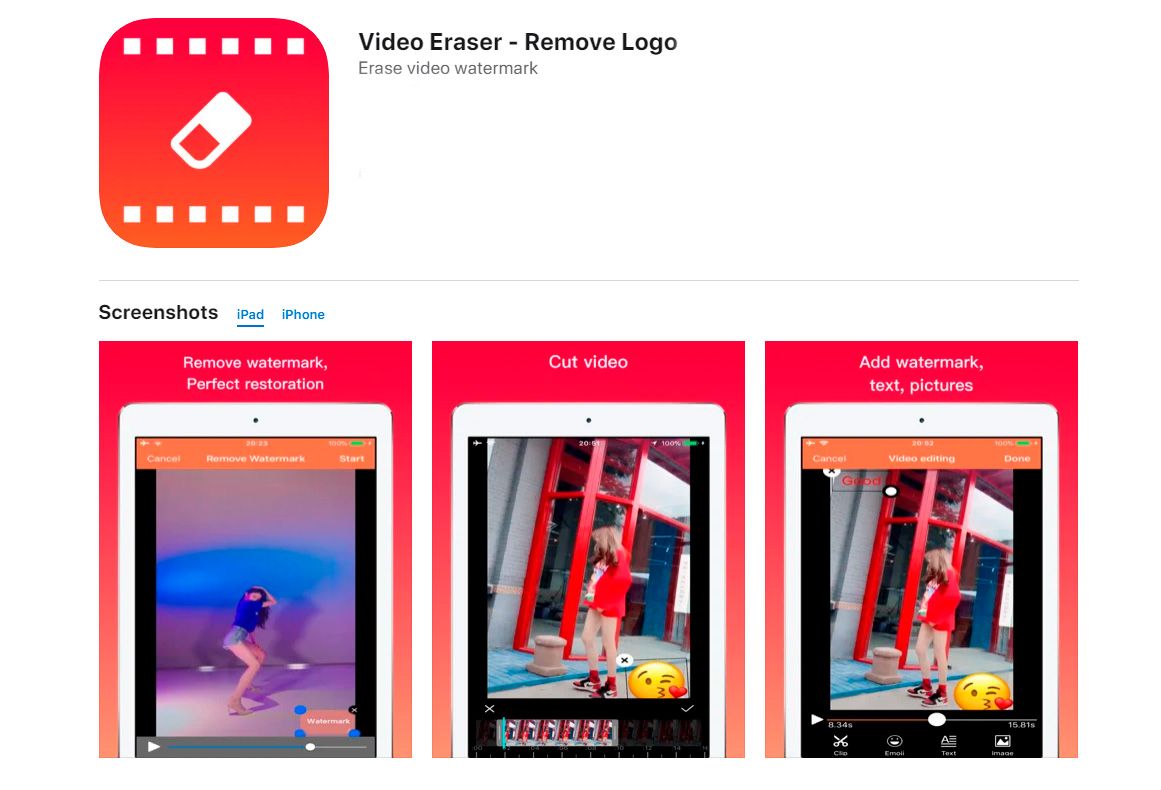 Video Eraser - Logo eltávolítása..