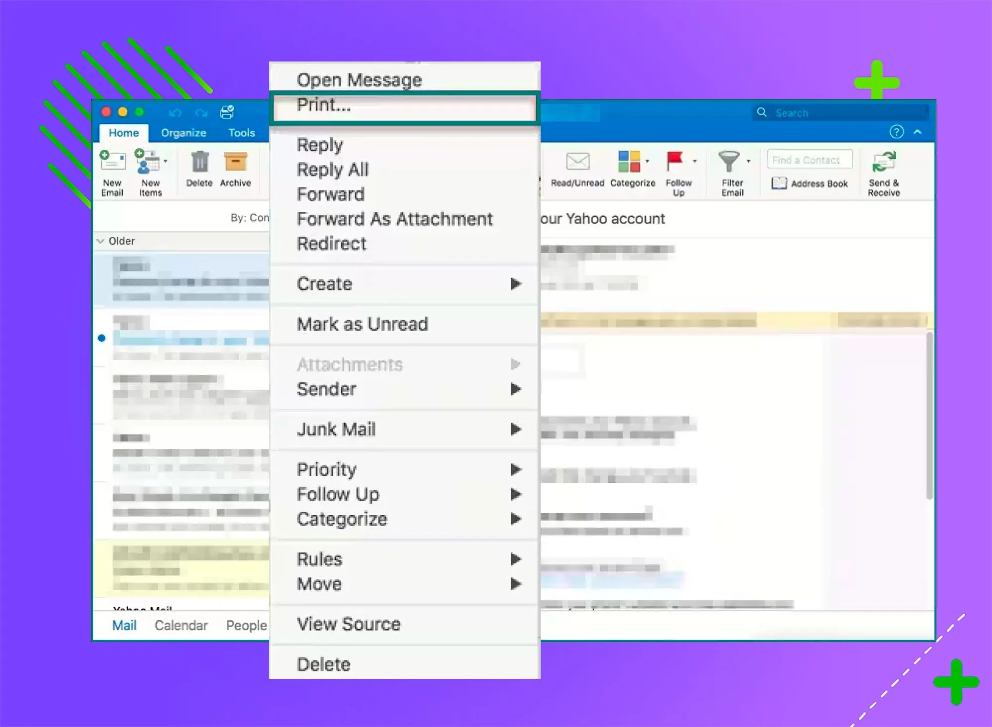 MSG to PDF Converter Software Képernyőkép.