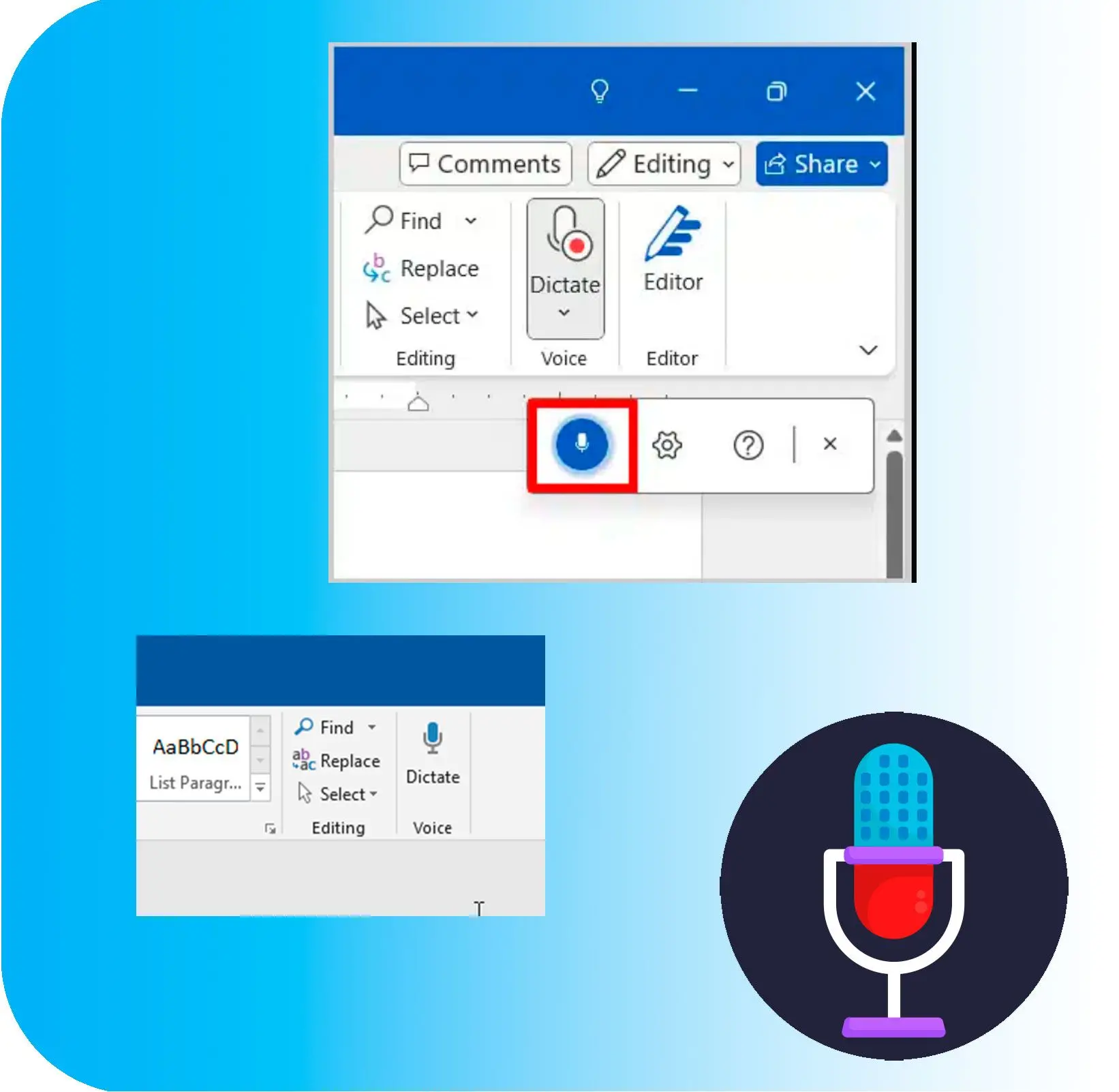 SayOnce - Voice Dictation Software Képernyőkép.