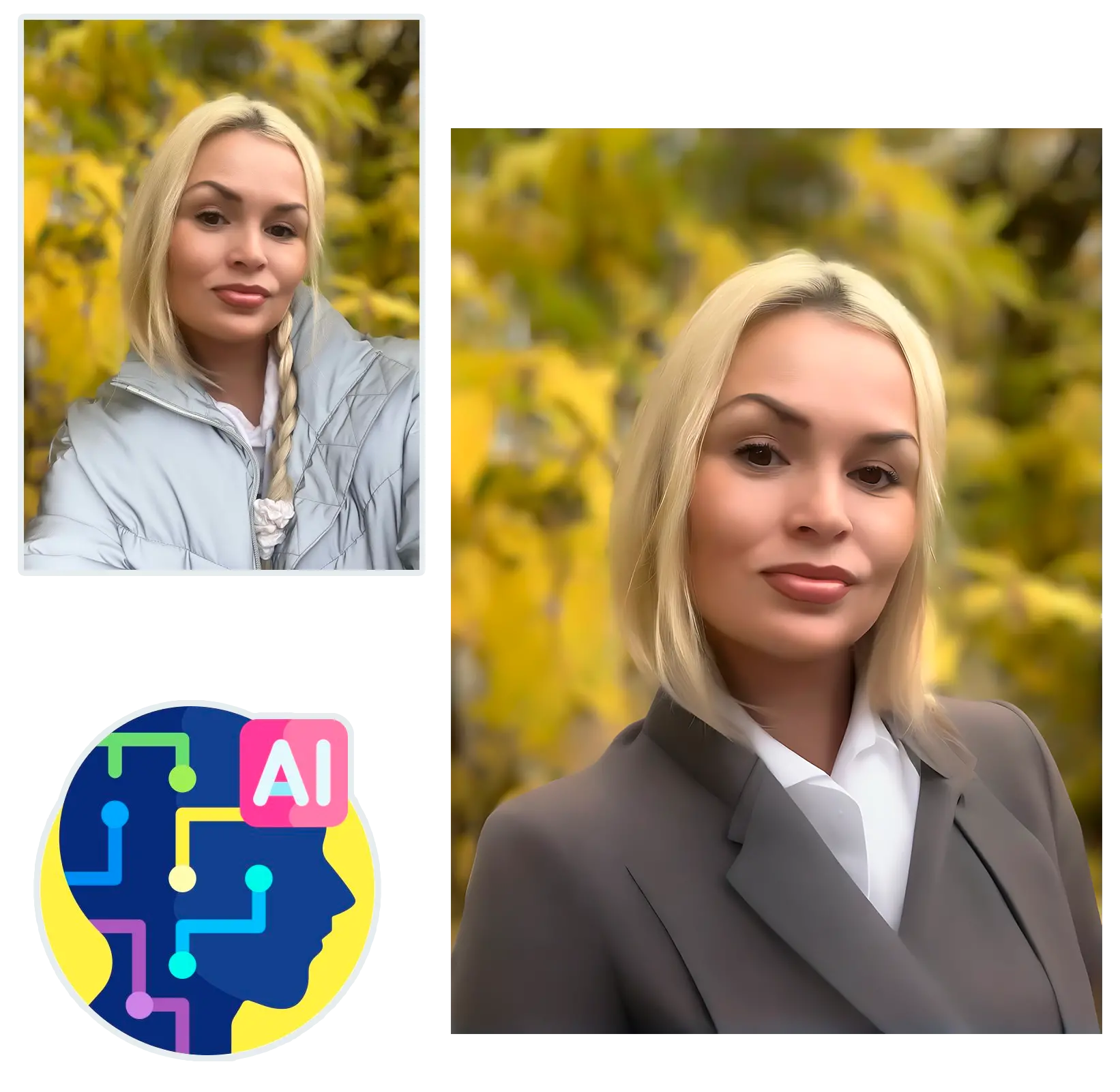 Precíz AI Öltöny Fotószerkesztő.