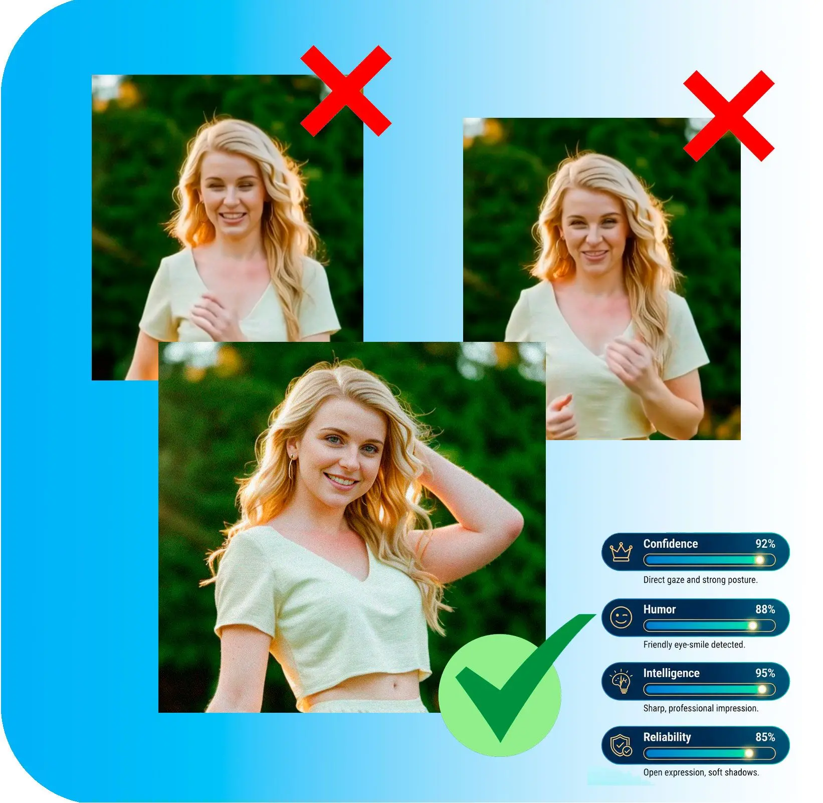 Válassza Ki a Legjobb Fényképét Több Kritérium Alapján.