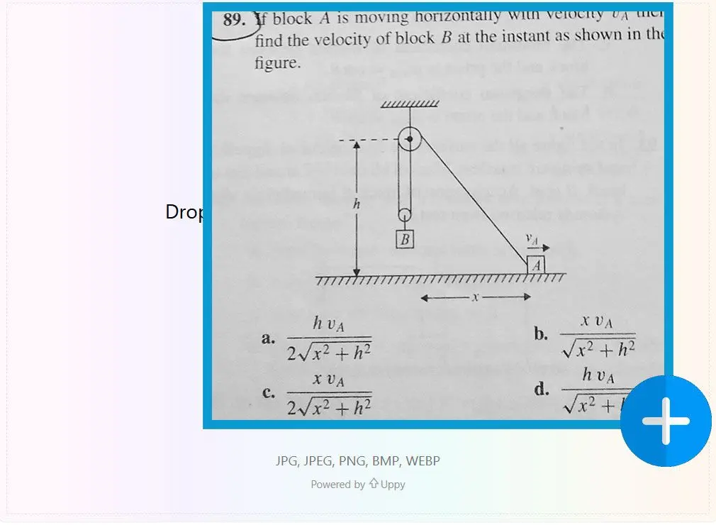 Töltsön fel egy fizikai feladatot.