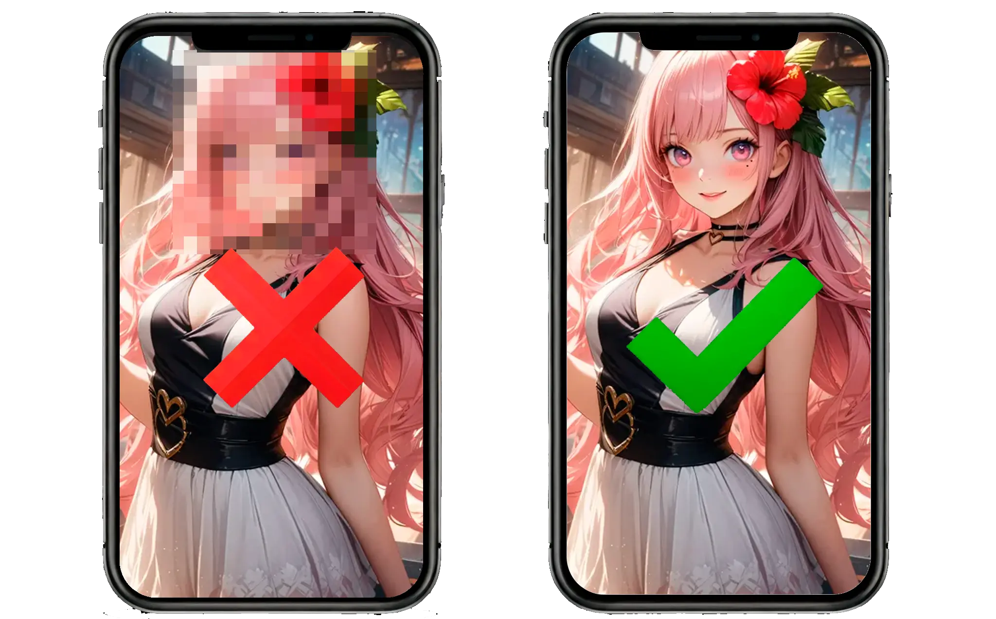 Rajzfilm és Hentai cenzúra eltávolító eszköz.
