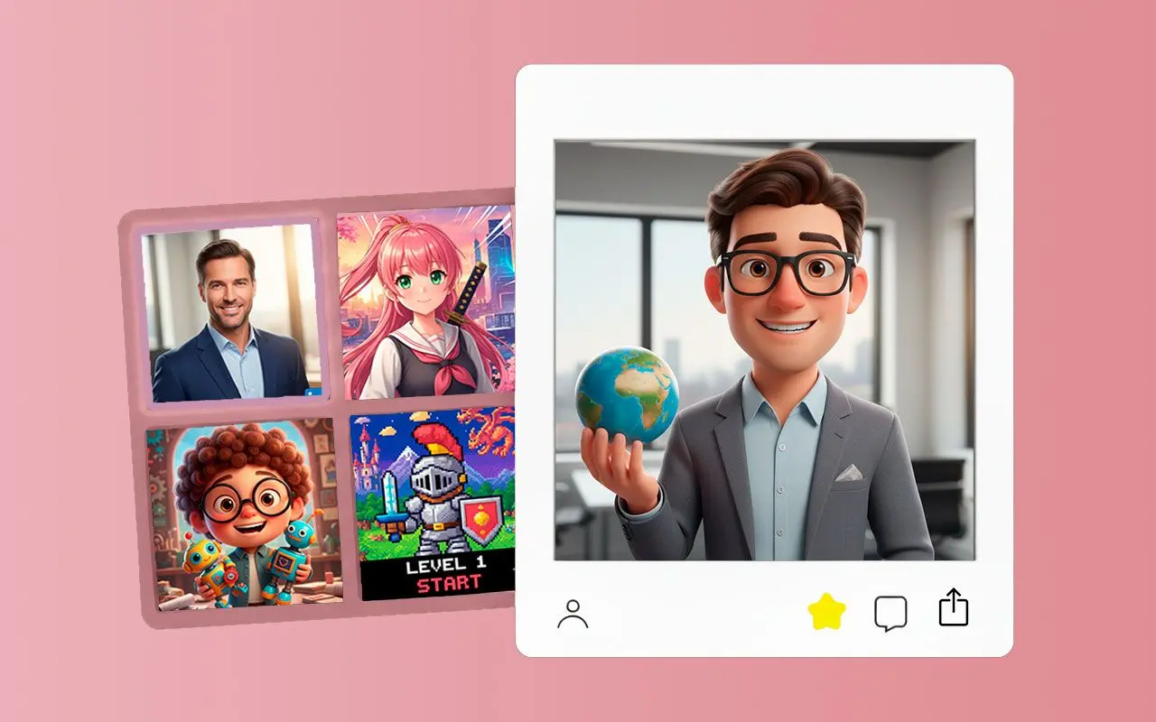 Alkoss meg bármit, amit elképzelsz: Készítsen személyre szabott avatarokat.