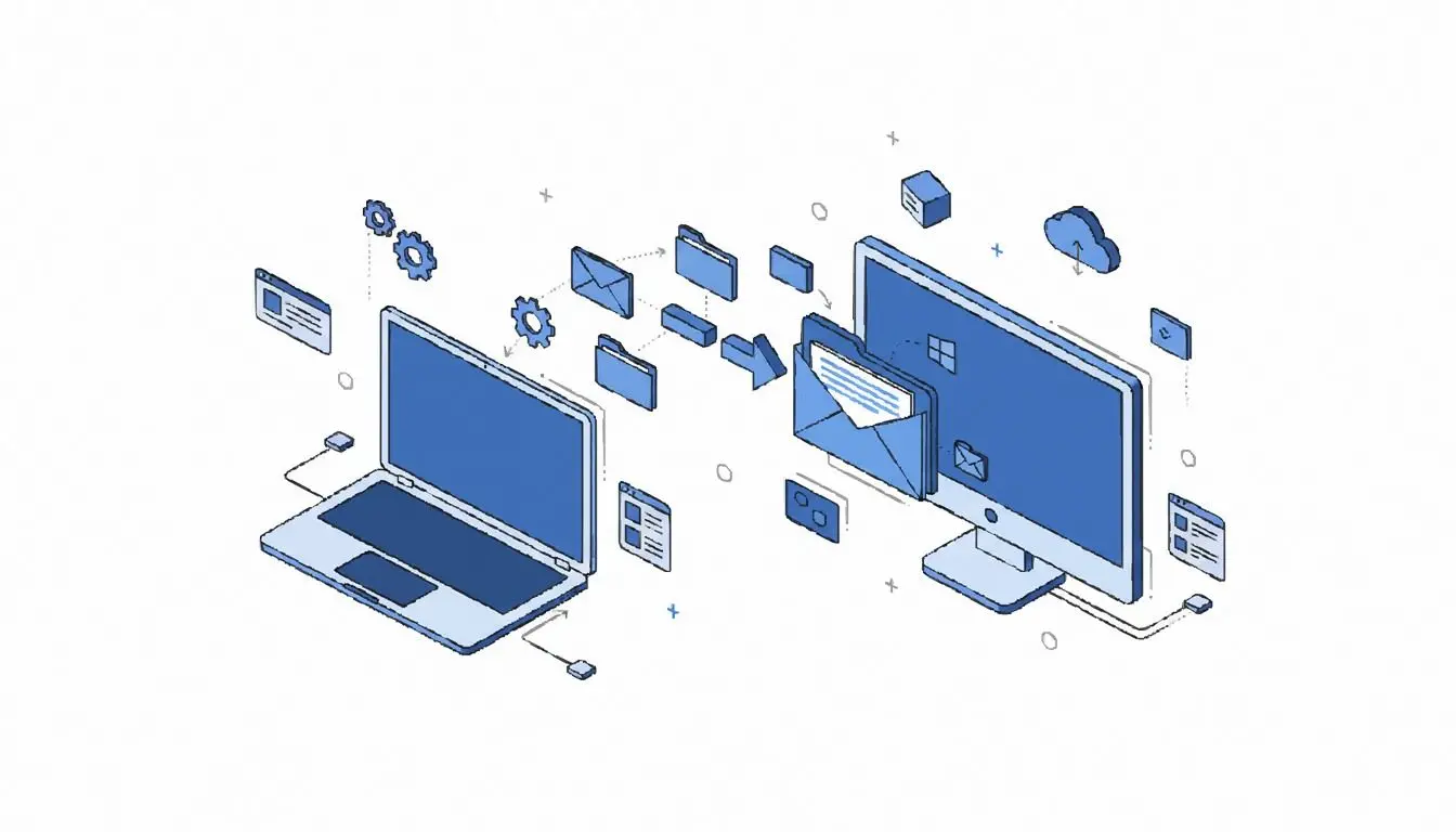 Vigye át a teljes postafiókot az új PC-re, ne csak a túlélő részeket.