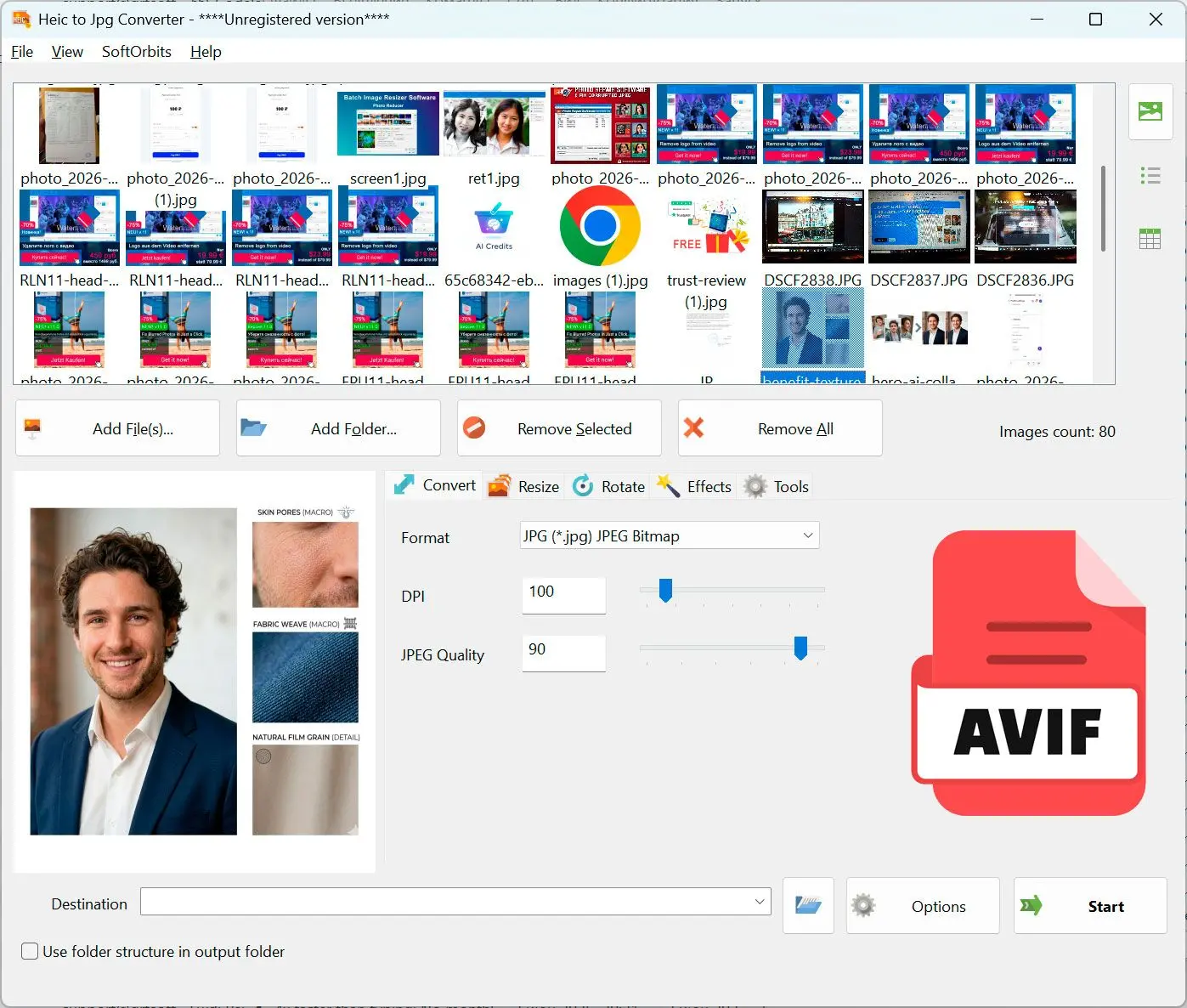 HEIC to JPG Converter Képernyőkép.
