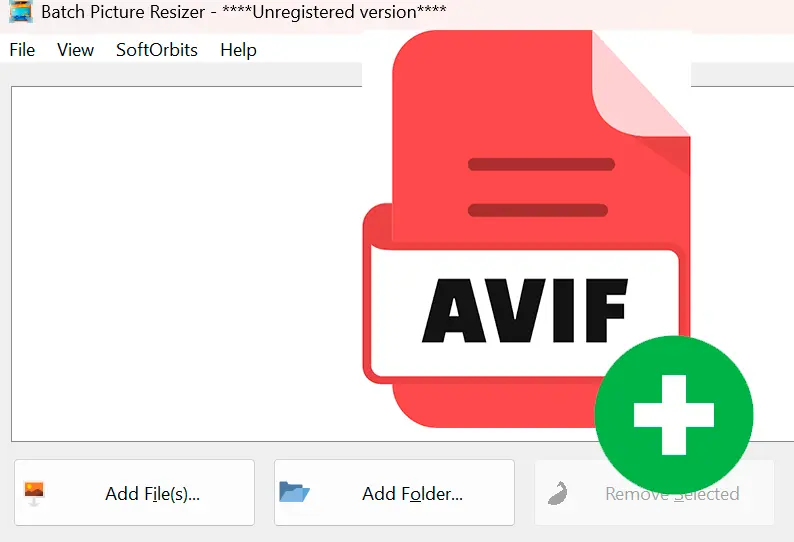 Add hozzá az AVIF fájljaidat.