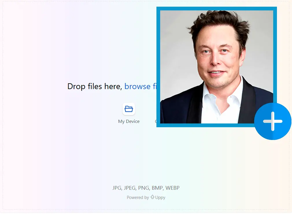 Forráskép feltöltése.