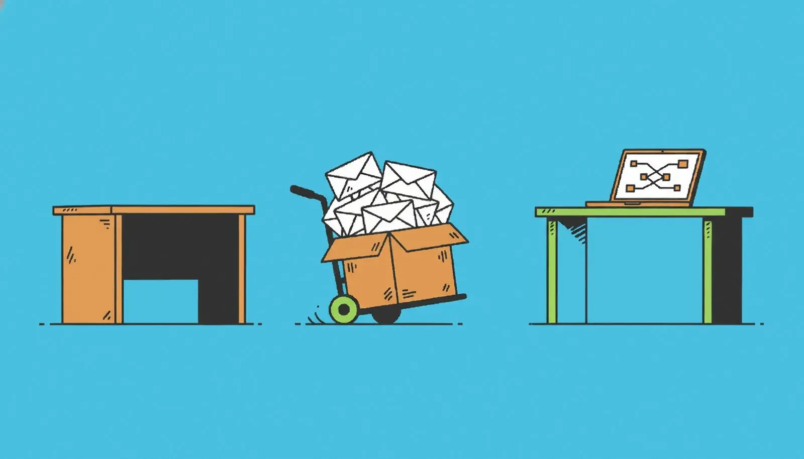 Régi e-mailek átvitele egy új e-mail programba.