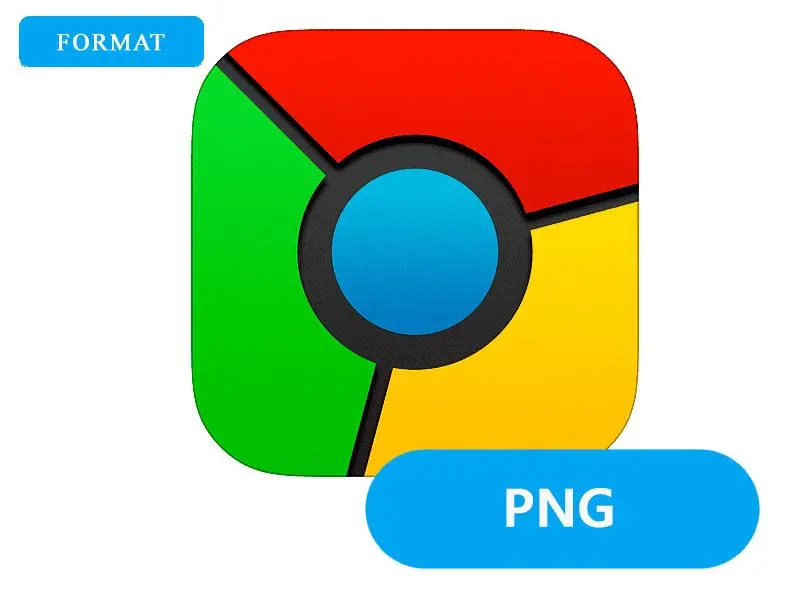 Válassza ki a PNG kimeneti formátumot.