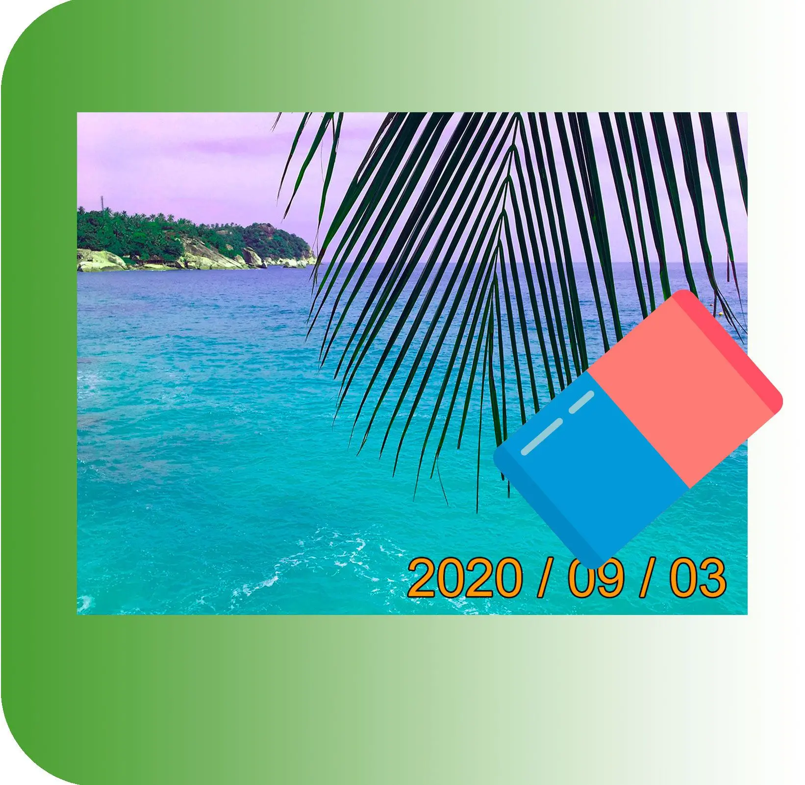 Szöveg, idő és dátum bélyegek eltávolítása.