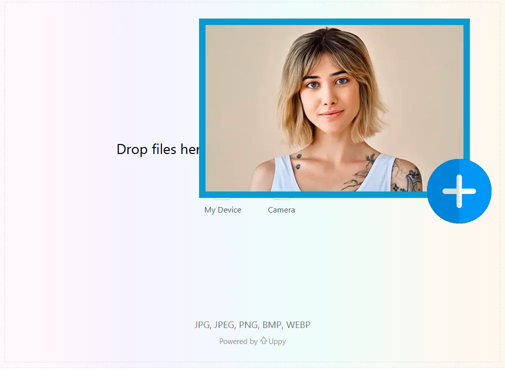 Töltsd Fel az Arc Fotót.